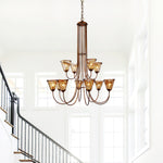 franklin-amber-chandelier