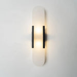 Melange Elongated Alabaster Sconce