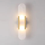 Melange Elongated Alabaster Sconce