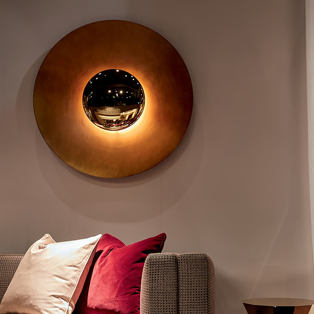 Simplicity Glow Plug In Wall Light