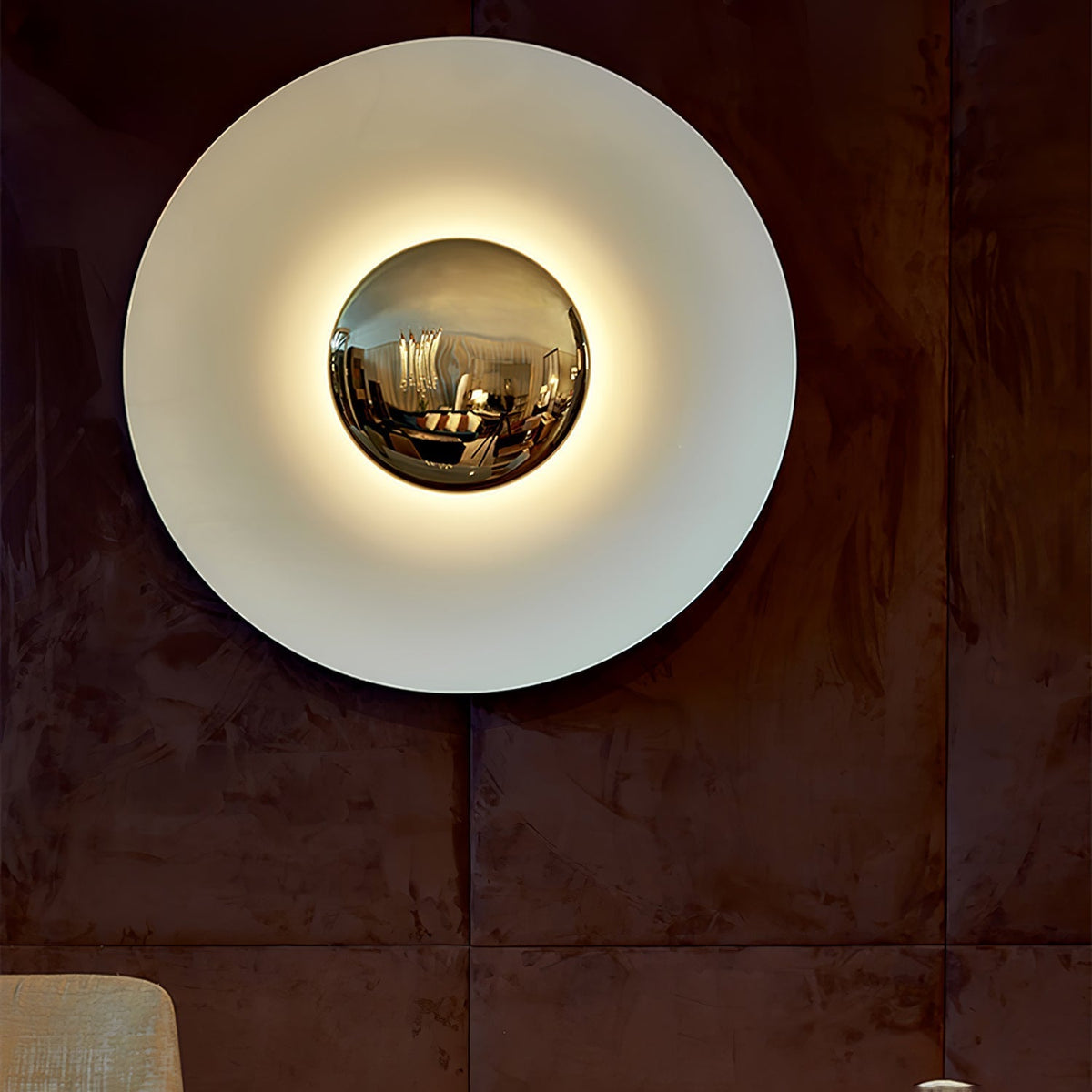Simplicity Glow Plug In Wall Light