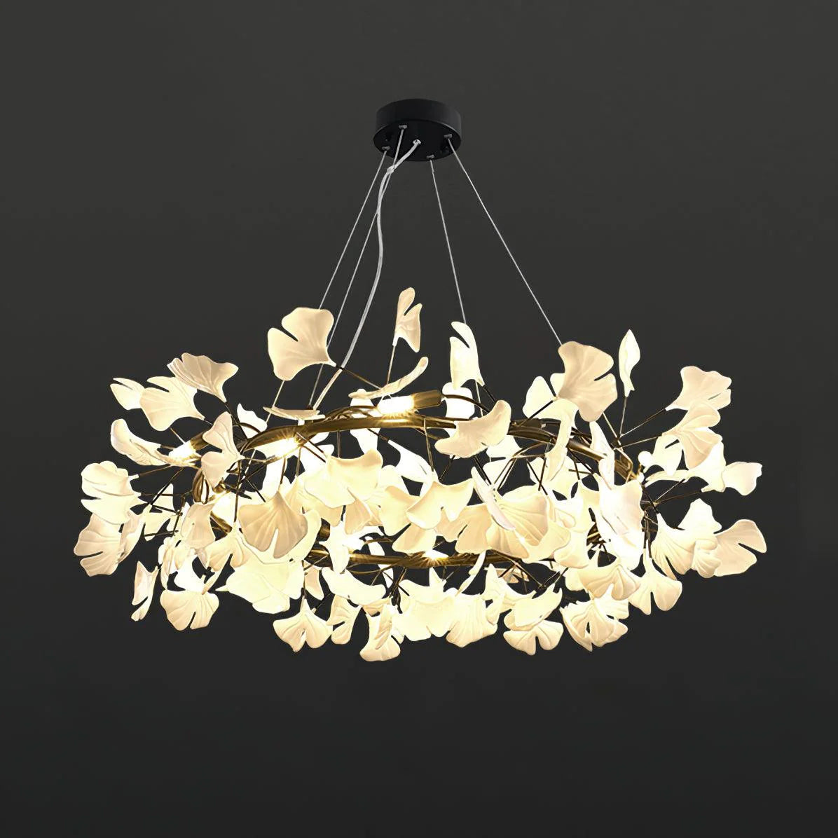 gingko-chandelier-o