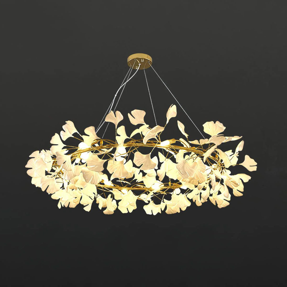 gingko-chandelier-o