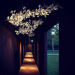 gingko-leaf-chandelier