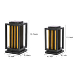 Vertical Strip Shape Outdoor Lawn Lamp Ha079586