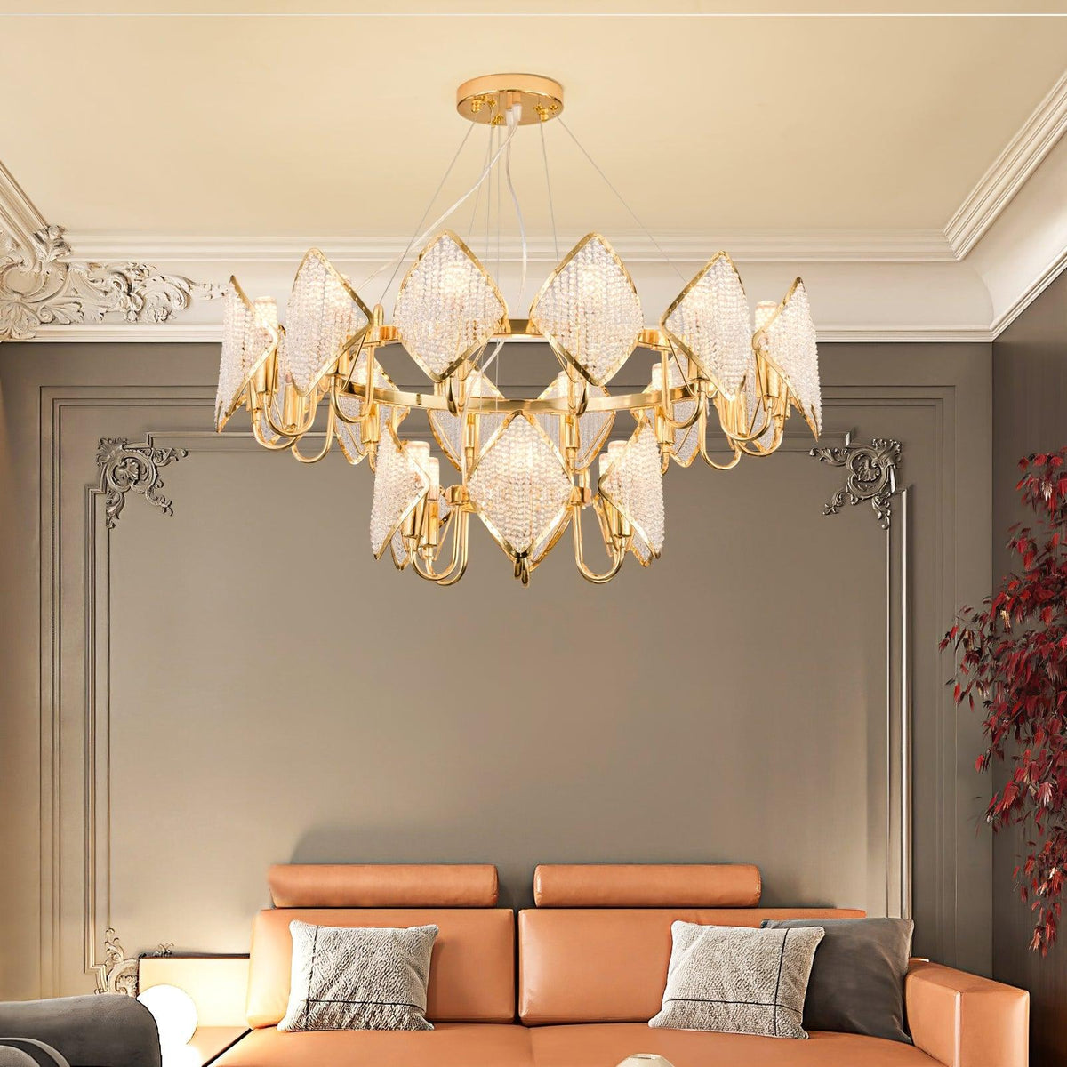 Holly Hanging Electrolier Light Fixtur