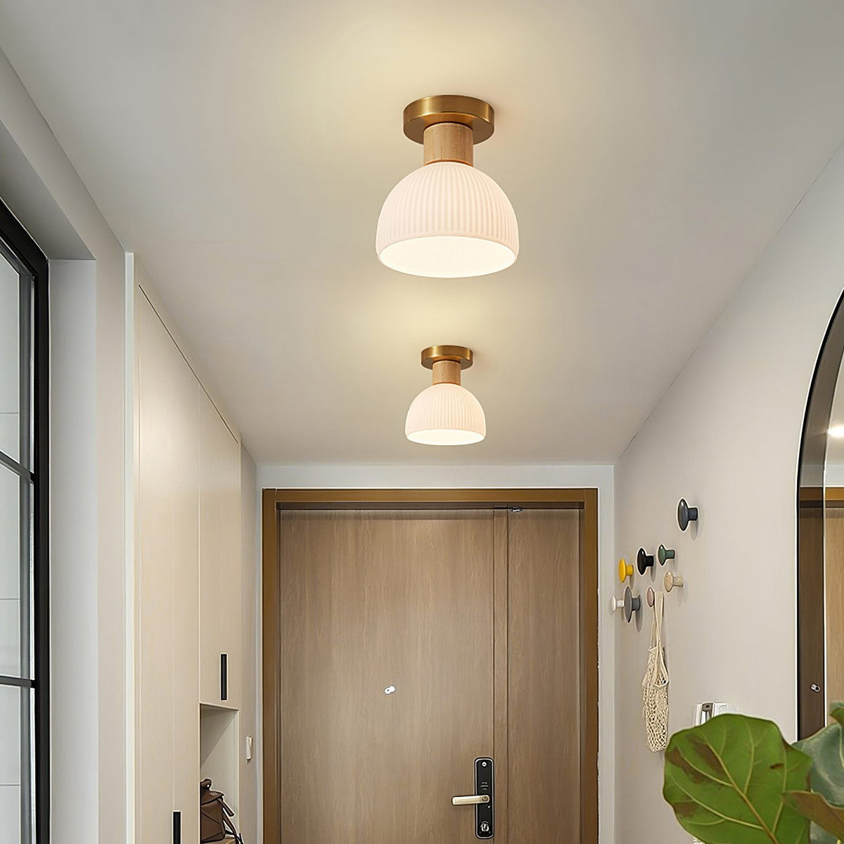 Horn Shaped Small Ceiling Lamp