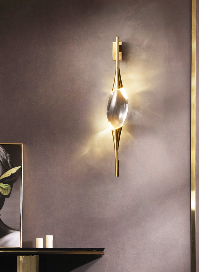 Female Silhouette Wall Light