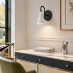 modern-tapered-cone-shade-vanity-sconce