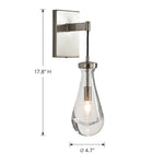 damla-modern-luxury-raindrop-crystal-wall-lamp