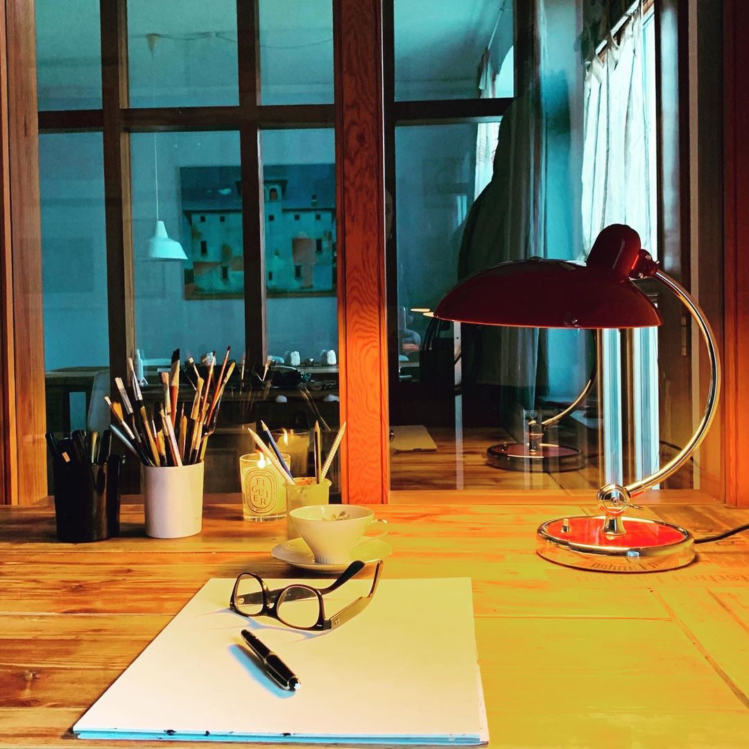 Kaiser Idell Desk Light