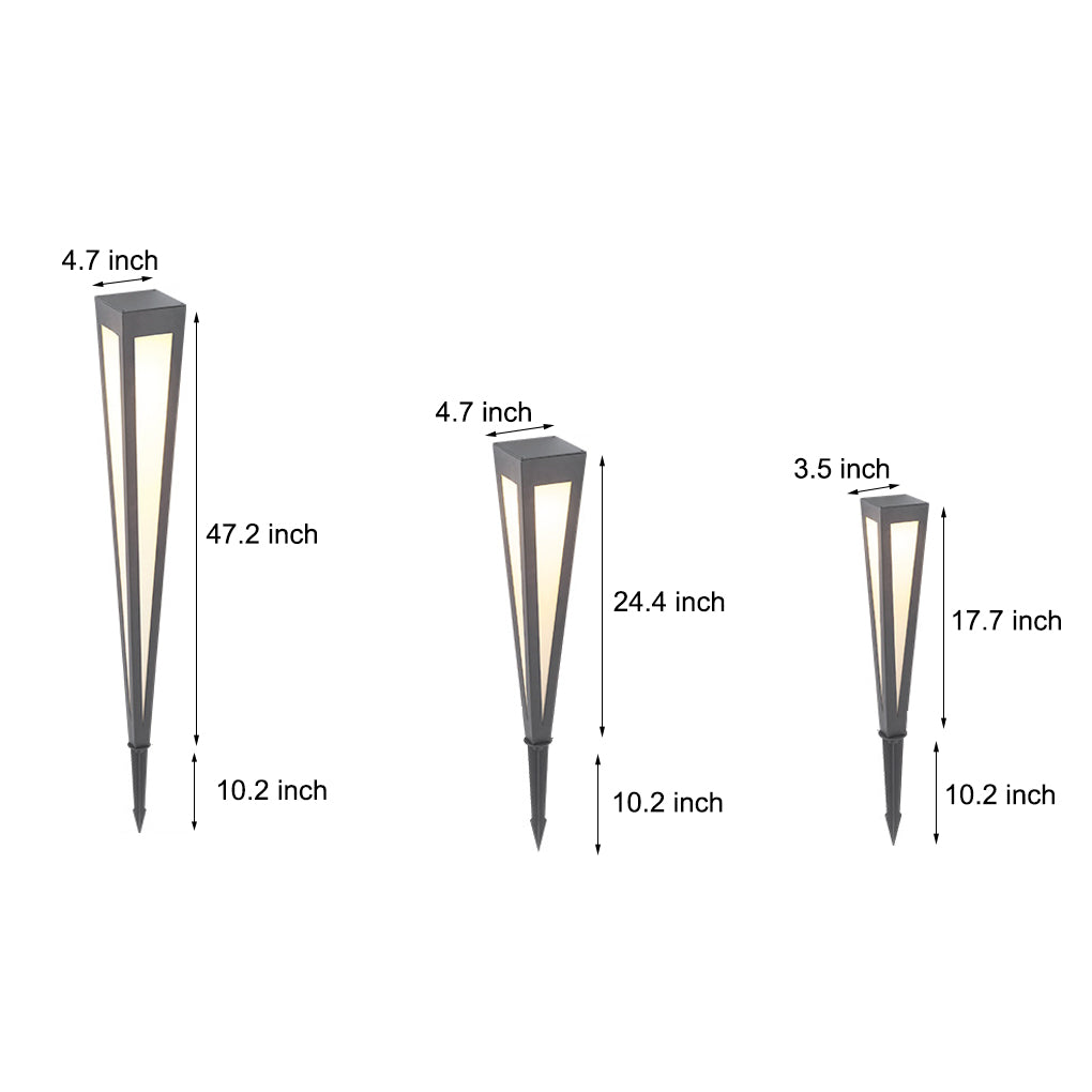 Simple Waterproof Outdoor Landscape Lighting Decorative Courtyard Lawn Lamp