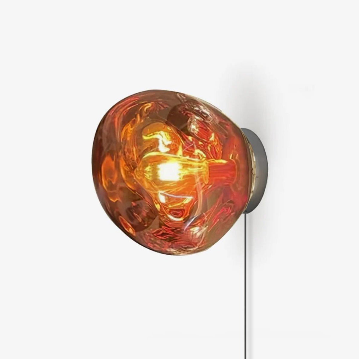 Lava Plug In Wall Lamp