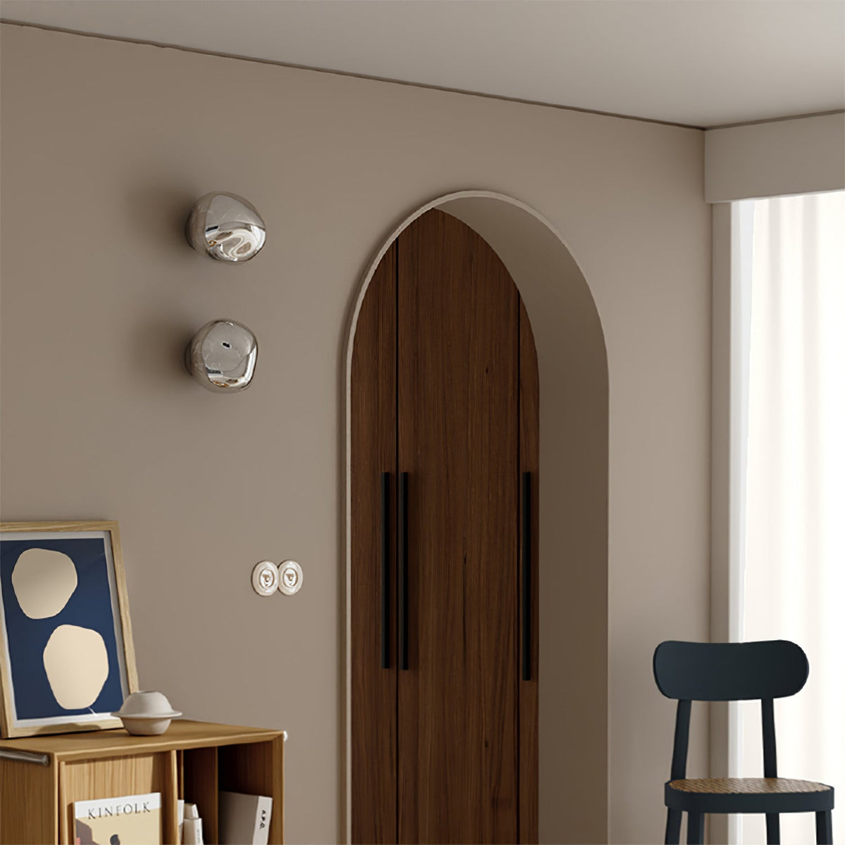 Lava Plug In Wall Lamp