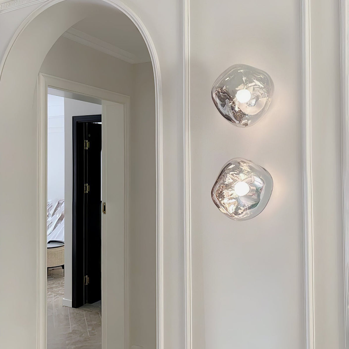 Lava Plug In Wall Lamp