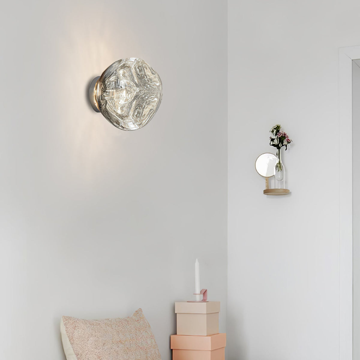 Lava Plug In Wall Lamp