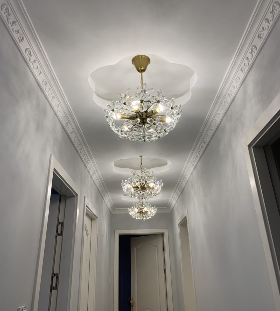 Premium Glass Hanging Lamp Fixture