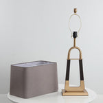Artisan Leather-Textured Desk Lamp