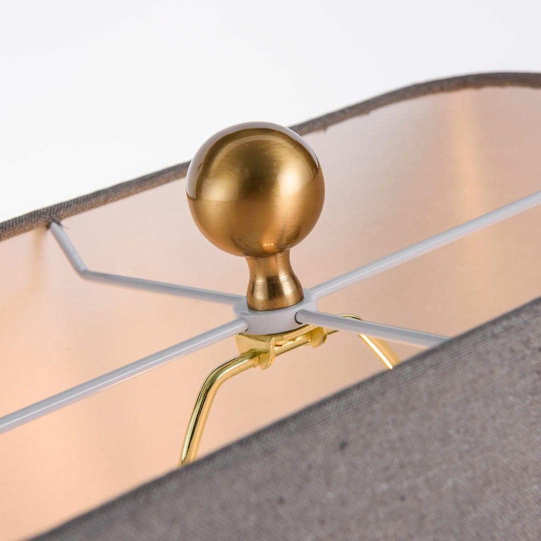 Artisan Leather-Textured Desk Lamp