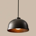 mabel-black-cast-aluminum-dome-pendant-light