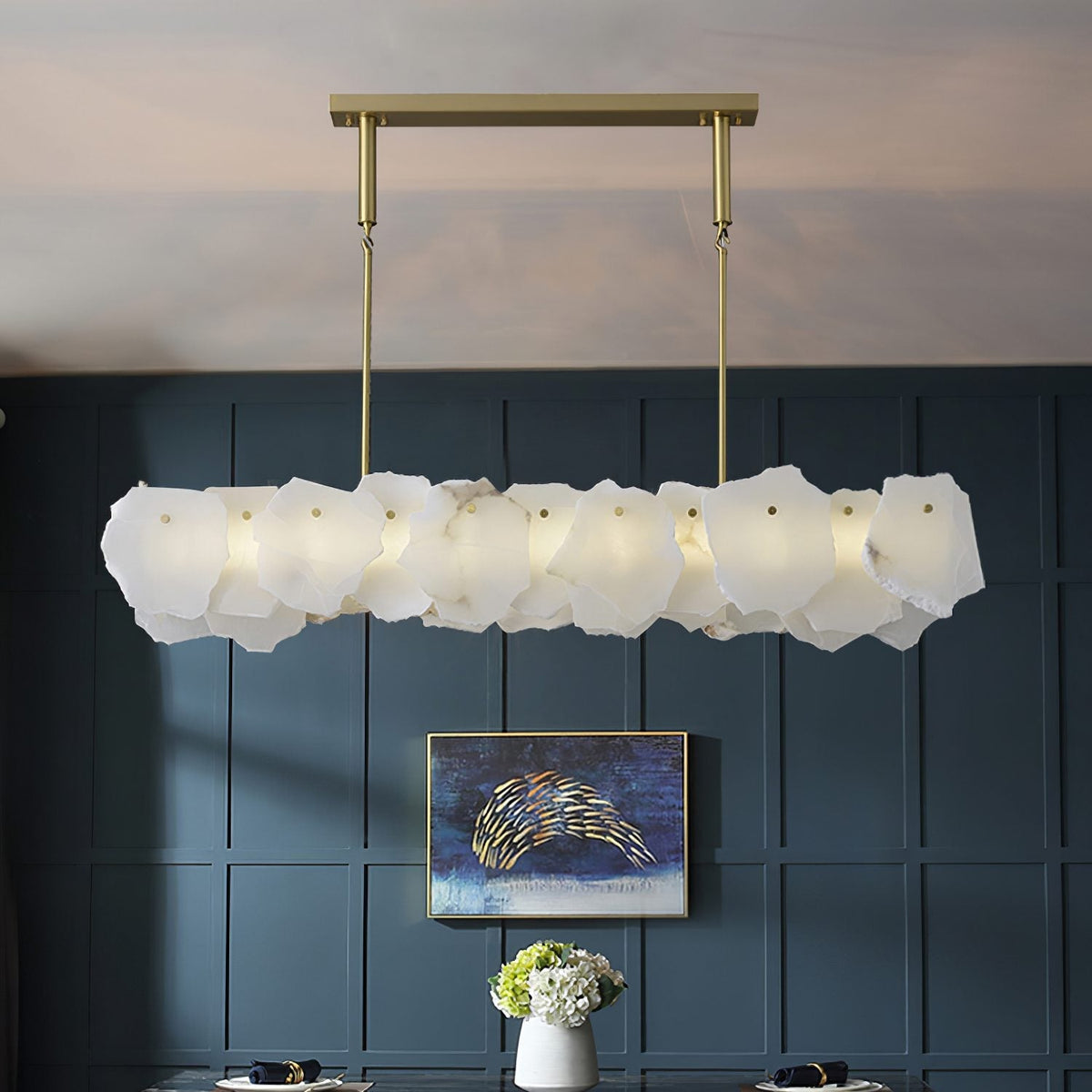 Alabaster Magari Pendant Light