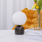 Small Marble Desk Lamp
