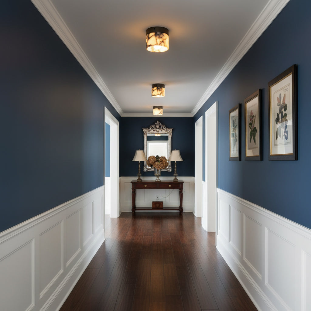 marble-round-ceiling-lamp