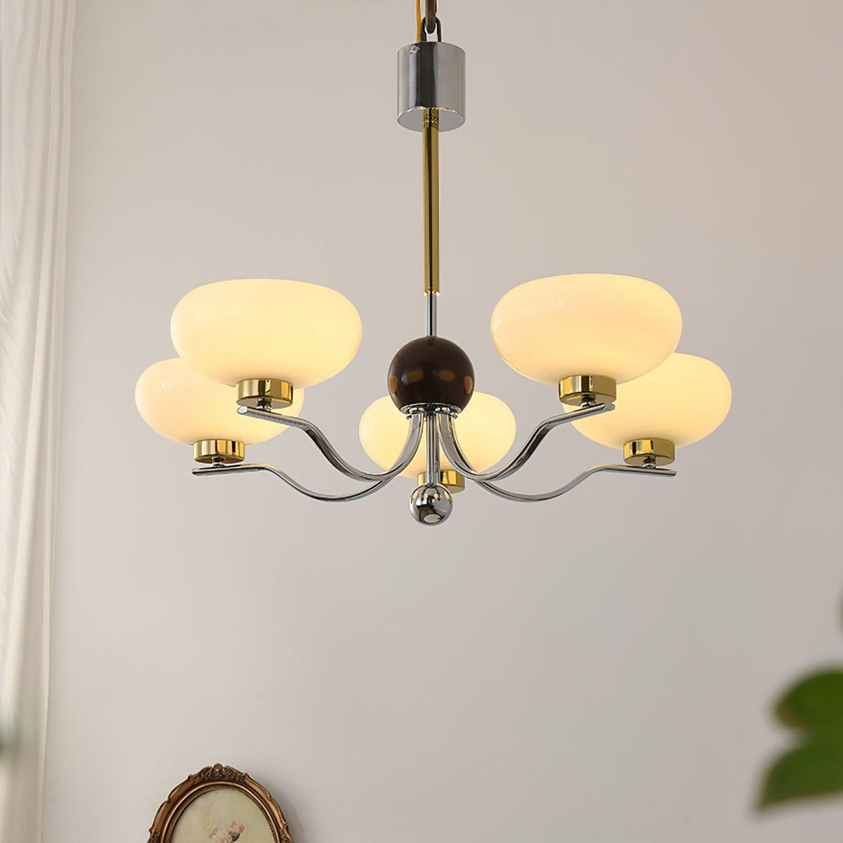Medieval Style Bowl Chandelier
