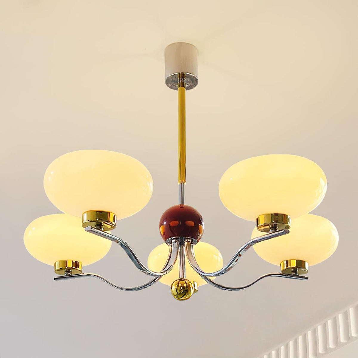 Medieval Style Bowl Chandelier