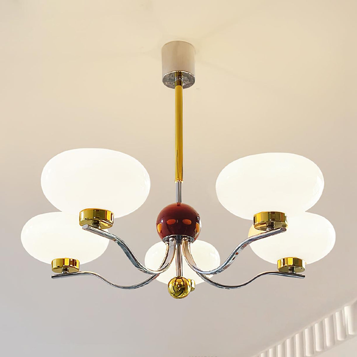 Medieval Style Bowl Chandelier