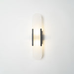 Melange Elongated Alabaster Sconce