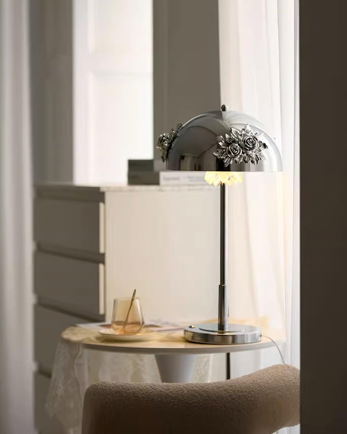Meni Table Built In Battery Lamp