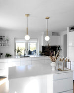 Miira Brass Pendant Light