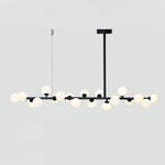 Geometric Linear Ball Pendant Chandelier Ceiling