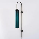 Modern Glass Plug In Wall Lamp