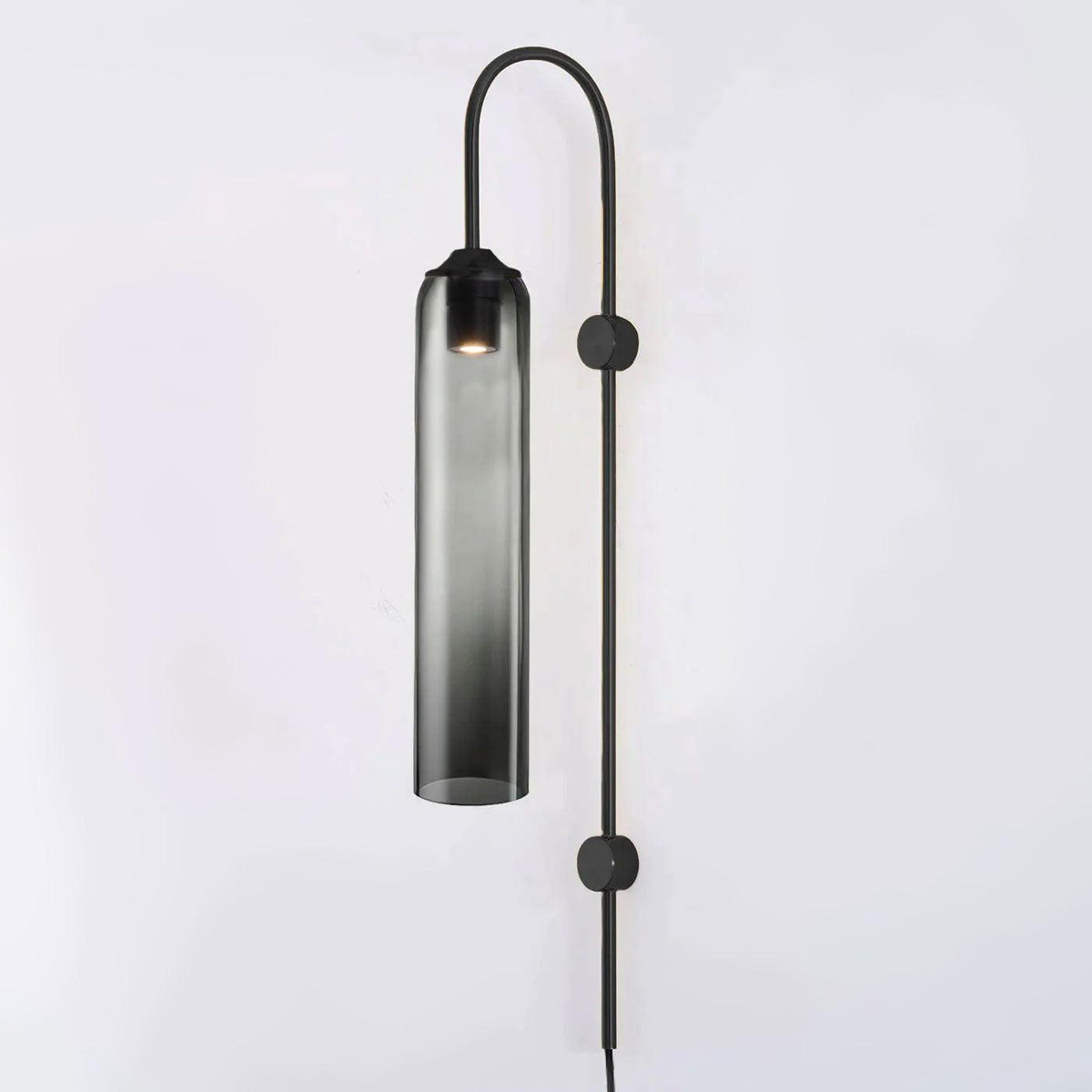 Modern Glass Plug In Wall Lamp