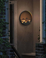 Mountain Outdoor Wall Lamp