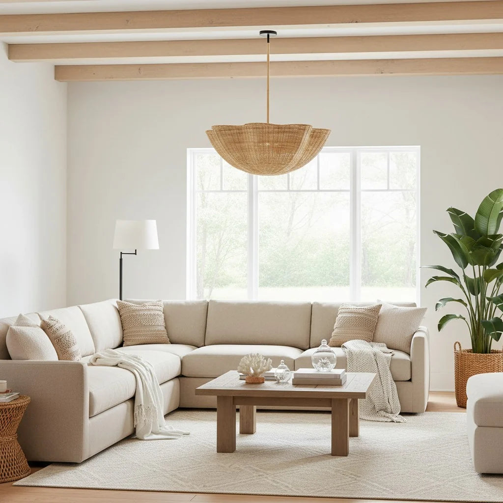 natural-woven-rattan-scalloped-pendant-light