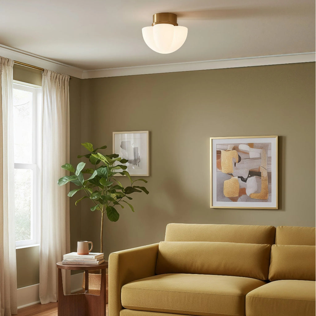 nordic-modern-scalloped-glass-flush-mount-ceiling-light