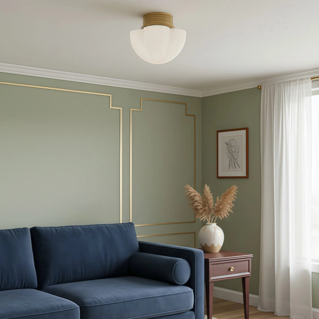 nordic-modern-scalloped-glass-flush-mount-ceiling-light