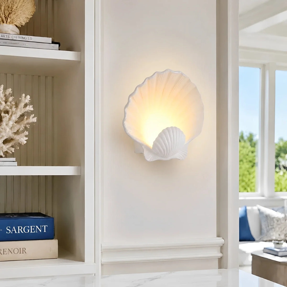 ottavia-modern-ceramic-shell-wall-light