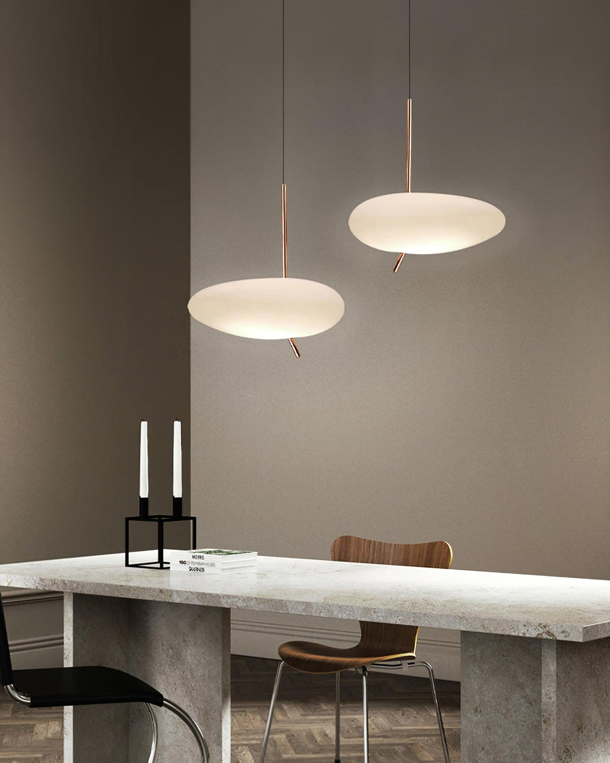 Pebbles Glass Pendant Light