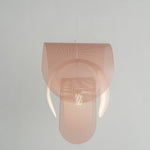 Metal Pendant Lamp with Perforated Shade