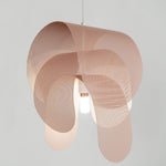 Metal Pendant Lamp with Perforated Shade