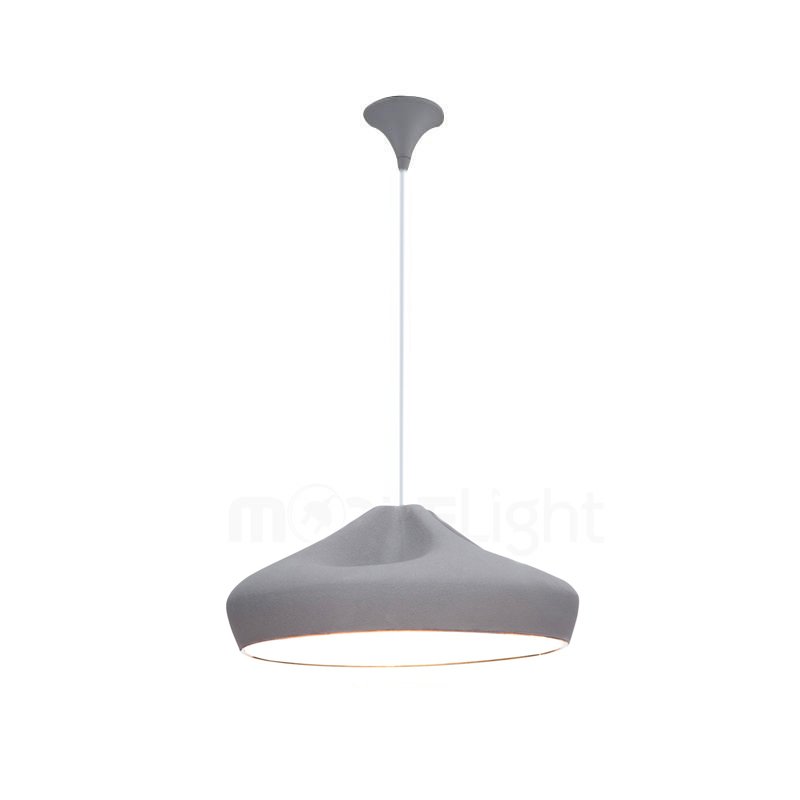 Pleated Box Hanging Light Fixtur