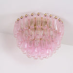 Poliedri Pink Ceiling Light