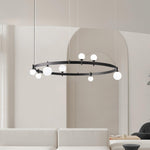 Pomi Round Chandelier Ceiling Light Fixture