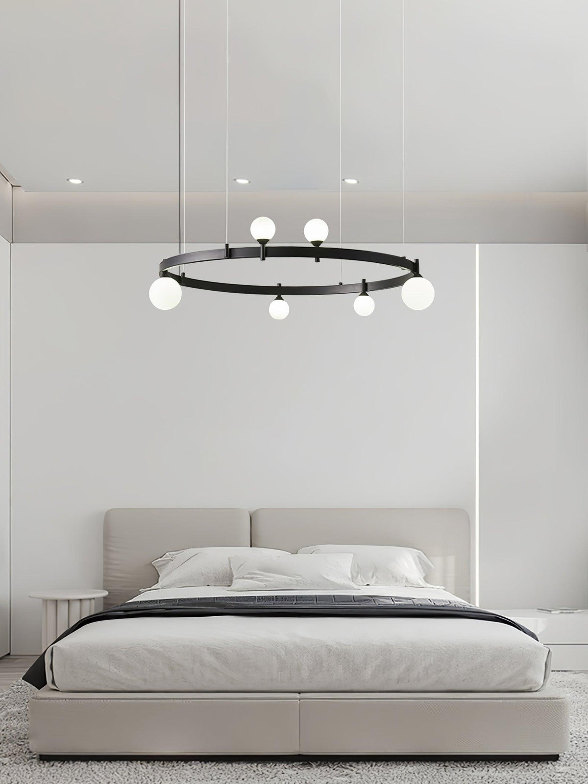 Pomi Round Chandelier Ceiling Light Fixture