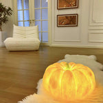 Portable Pumpkin Built In Battery Table Lamp