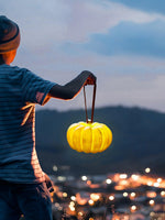 Portable Pumpkin Built In Battery Table Lamp